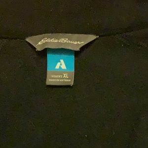 Eddie Bauer black Fleece black jacket